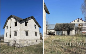 Продам неоконченное строение жилого дома в Ляховичах